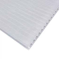 Policarbonato alveolar blanco x 10mm 2.10 x 5.20m