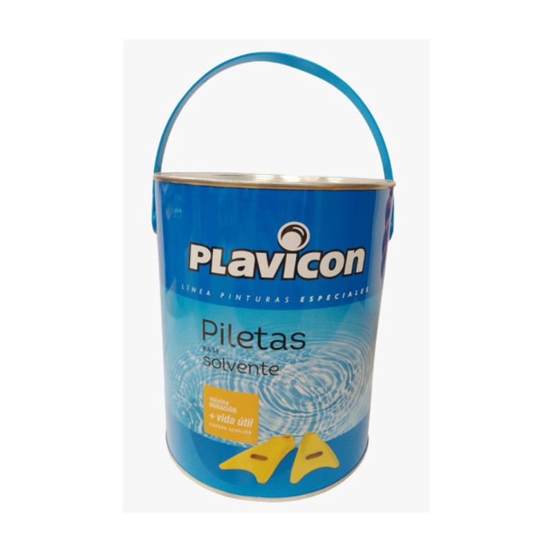 Plavicon pileta solvente azul cielo x 4 lt