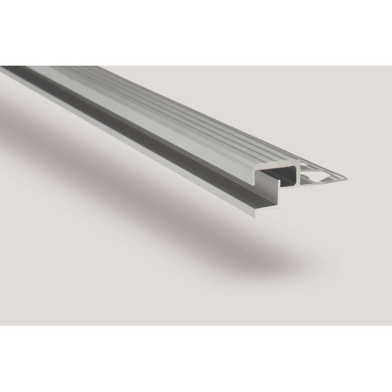 Guardacanto lumiere listello escalera led 22x22mm 2.5mts - 3955