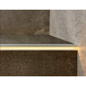 Guardacanto lumiere listello escalera led 22x22mm 2.5mts - 3955