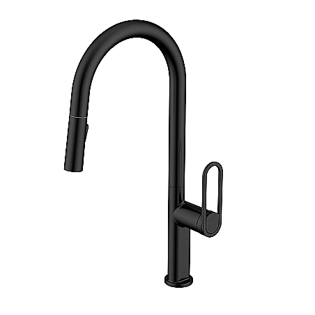 Grifería Vasser Jaspe - Monocomando cocina mesada Black