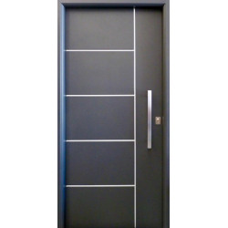 Puerta Nexo Deluxe Style inyectada 5 tableros 80cm - DS500 (Izquierda)