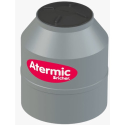 Tanque atermic polietileno tricapa x 300 litros gris