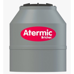 Tanque atermic polietileno tricapa x 300 litros gris