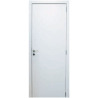 Puerta placa Elite Blanca - Simple contacto - Marco madera (Derecha) 80x14x204