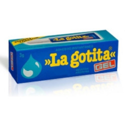 Adhesivo instantáneo gel La Gotita x 3 gr