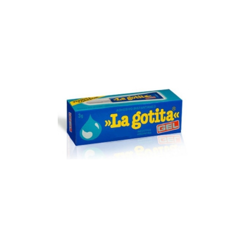 Adhesivo instantáneo gel La Gotita x 3 gr