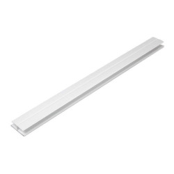 Cielorraso PVC blanco perfil unión H 10mm x 3m - Barbieri