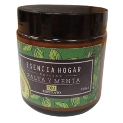 Vela Black premium Palta y menta 100gr