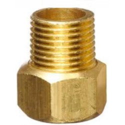 Manguito bronce gas 1/2"