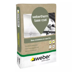 Weber base coat gris x 25kg