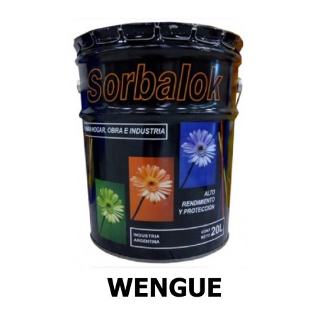 Sorbalok impregnante lasur Wengue x 20 litros