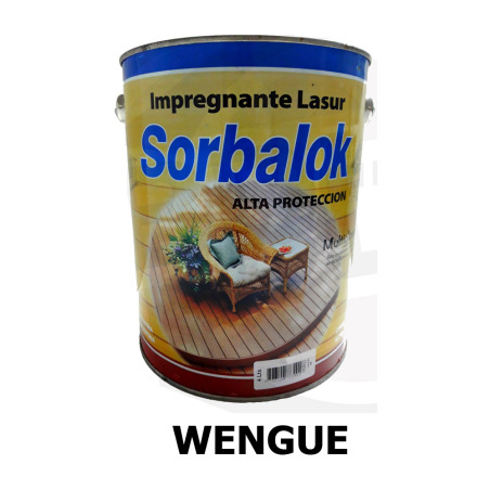 Sorbalok impregnante lasur Wengue x 4 litros