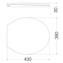 Combo Ferrum Andina - Inodoro largo + Asiento polipropileno + Depósito apoyo 4,5lts descarga dual + Bidet 3 orificios