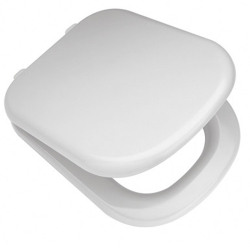 Combo Ferrum Bari - Inodoro largo + Asiento MDF Herr. PVC + Depósito apoyo 6lts Descarga dual + Bidet 3 orificios