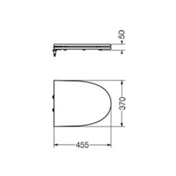 Combo Ferrum Marina - Inodoro corto + Asiento Urea Cierre Suave + Bidet 3 orificios