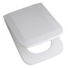 ASIENTO INODORO TRENTO BLANCO HERRAJE PLASTICO FERRUM