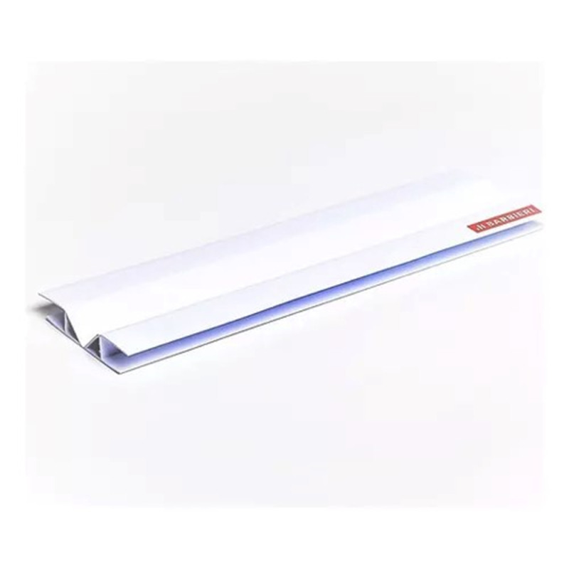 Cielorraso PVC blanco perfil unión Adaptable x 3m - Barbieri