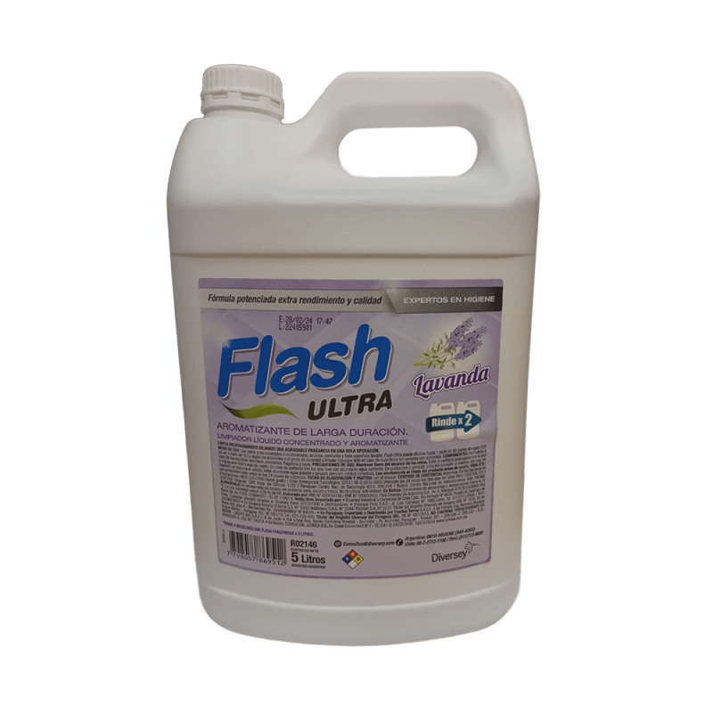 Desodorante líquido - Flash - Lavanda - x 5lts