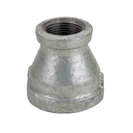 Cupla reducción hierro galvanizado 1" x 3/4"