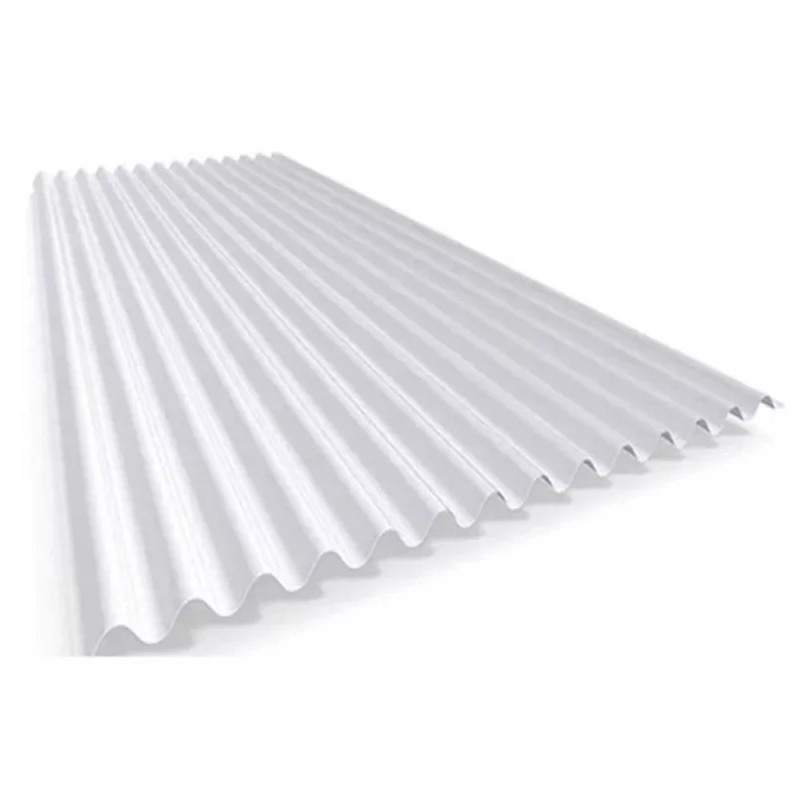 Chapa sinusoidal traslúcida polipropileno blanca 1.8mm x 11.00m